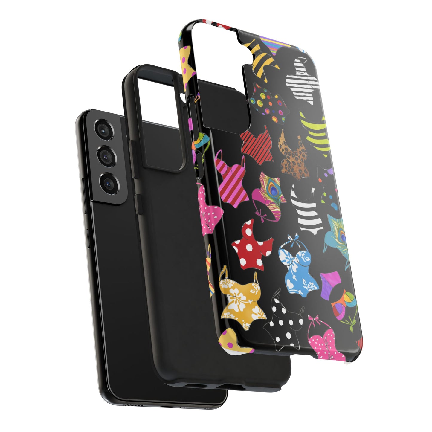 Assorted Suits Black Phone Case