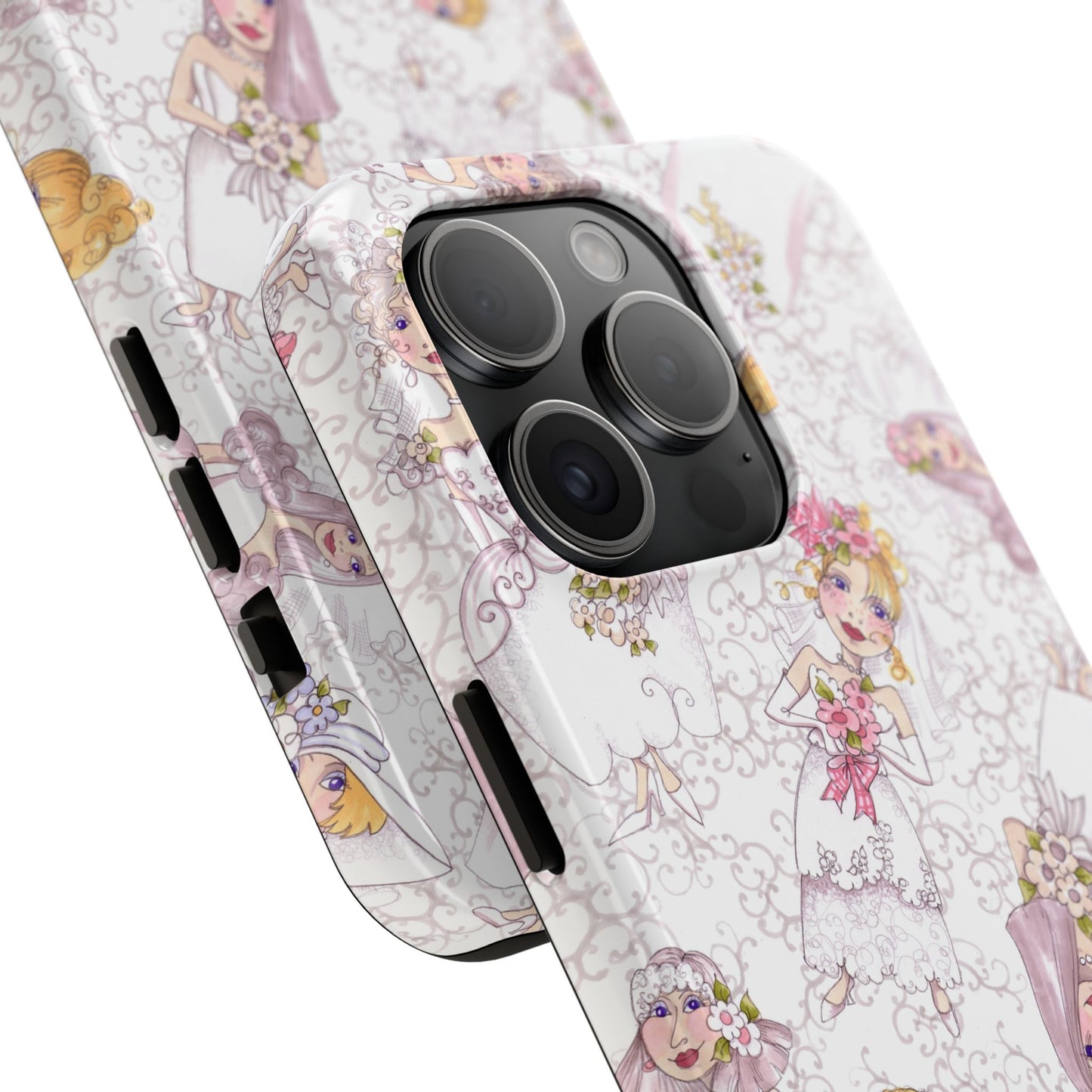 Bridal Scroll Phone Case