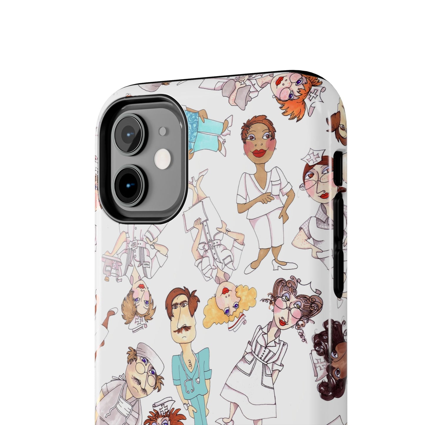 Happy Staff White Phone Case