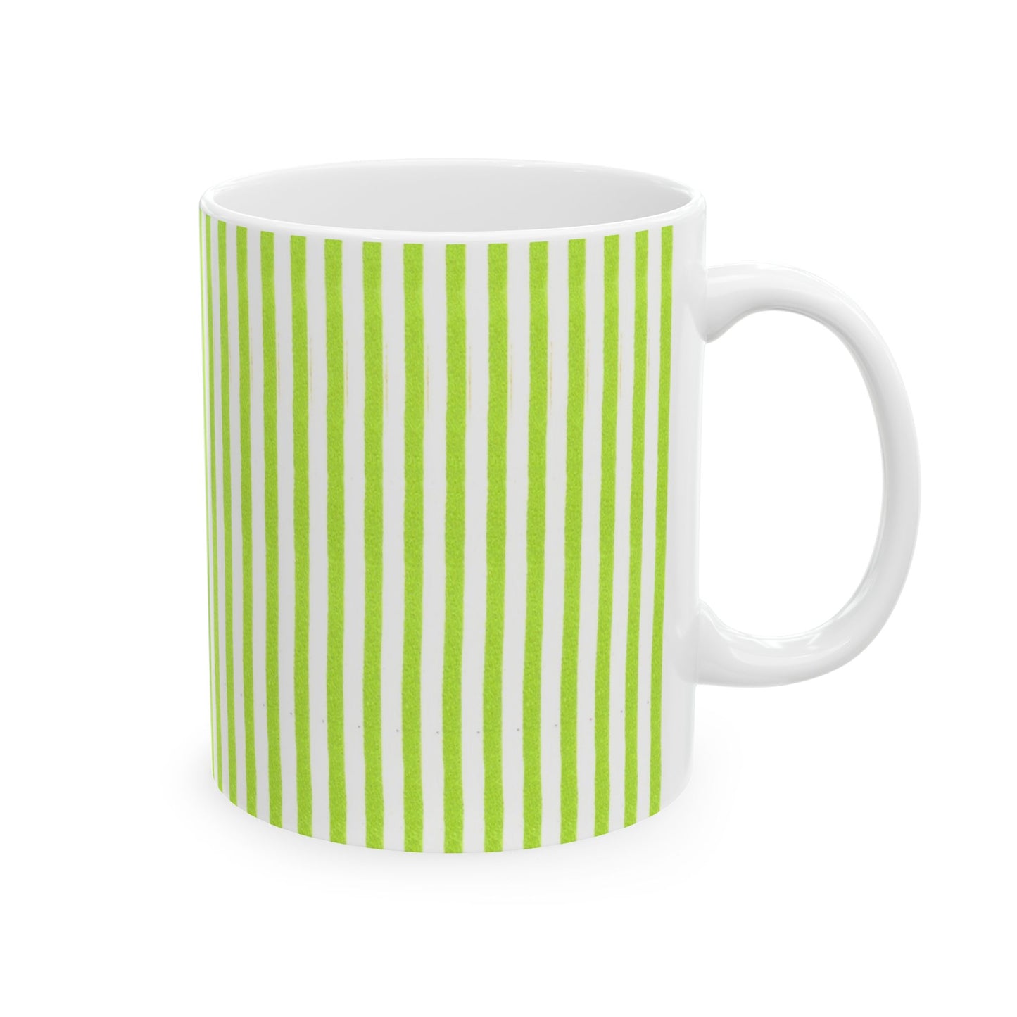 Stripe Lime Cup