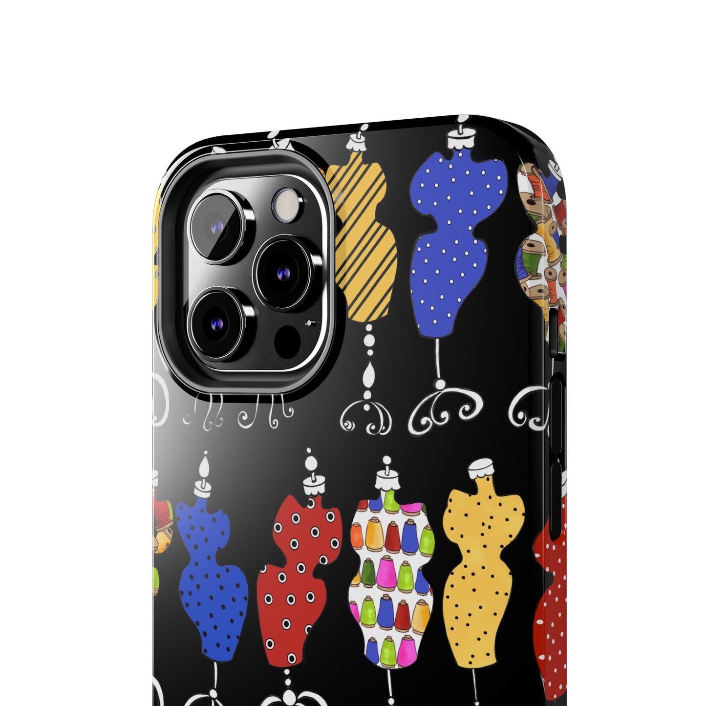 Go Figure Black / Multi Phone Case