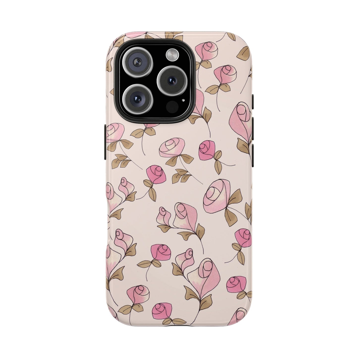 Simply Roses Pink Phone Case
