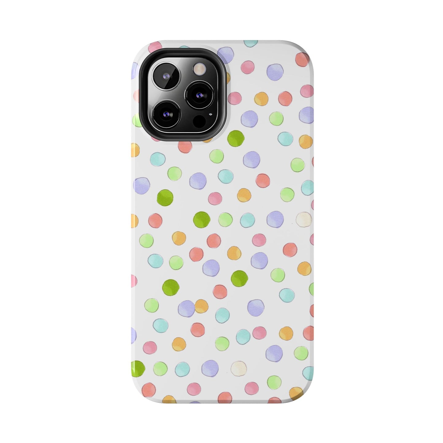 Happy Dots White Phone Case
