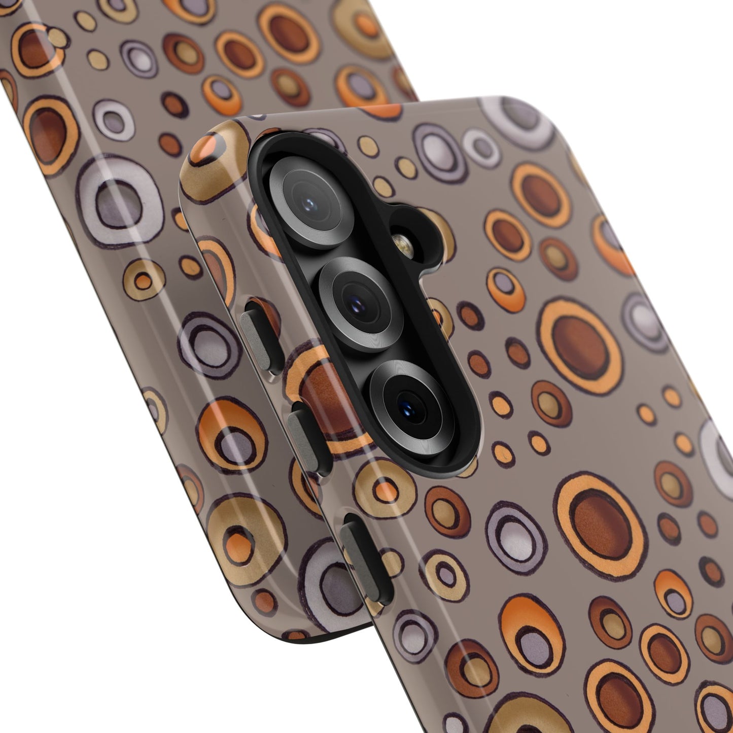 Doggy Dots Gray Phone Case