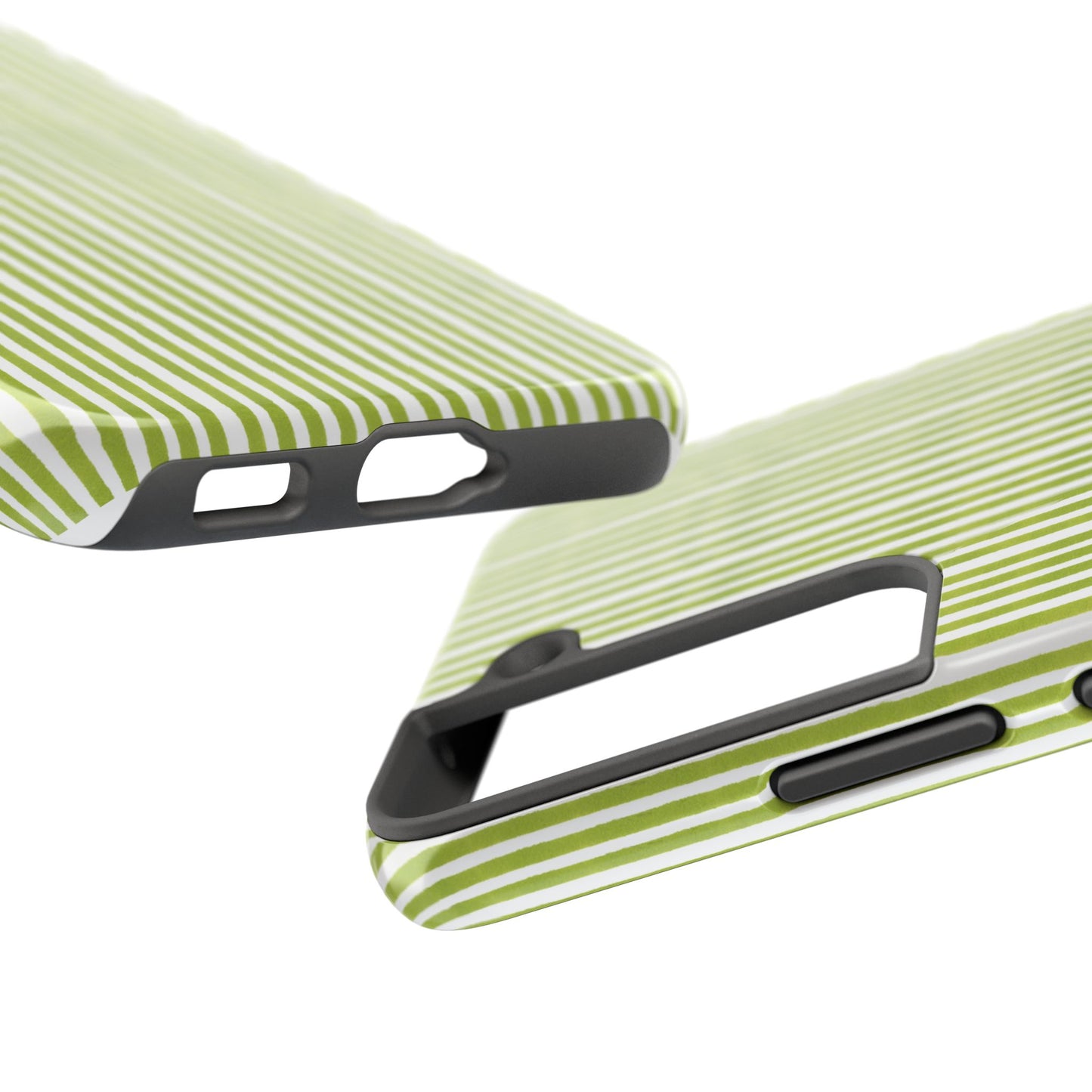 Lazy Stripe Lime Phone Case