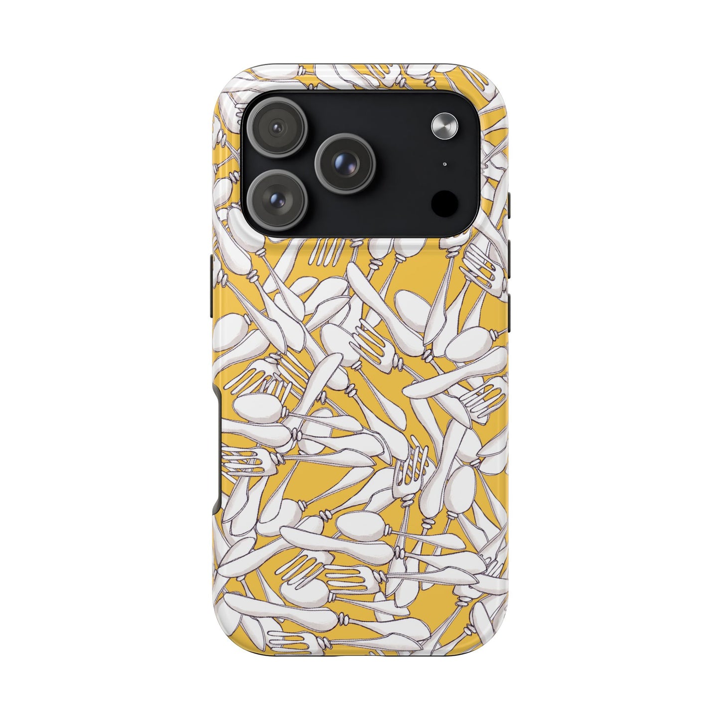 Silverware Wars Yellow Phone Case