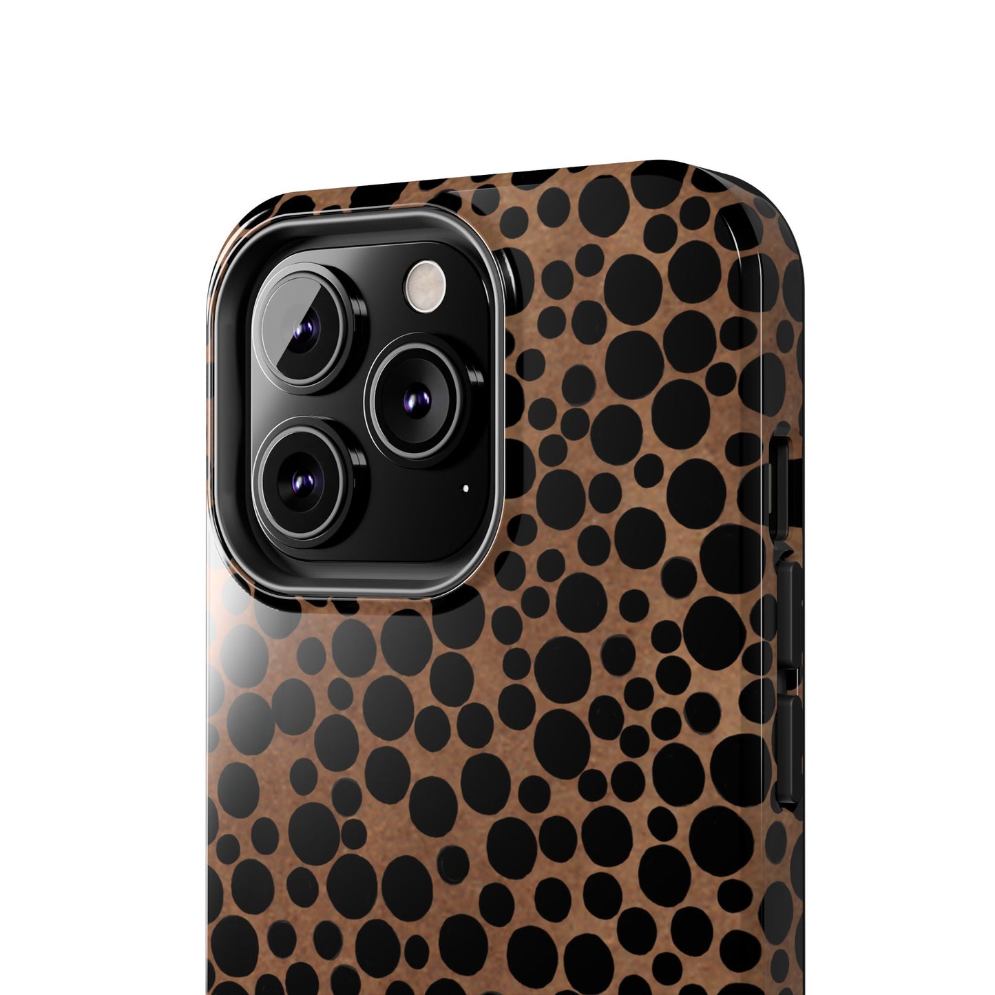 Felt Dots Caramel Phone Case