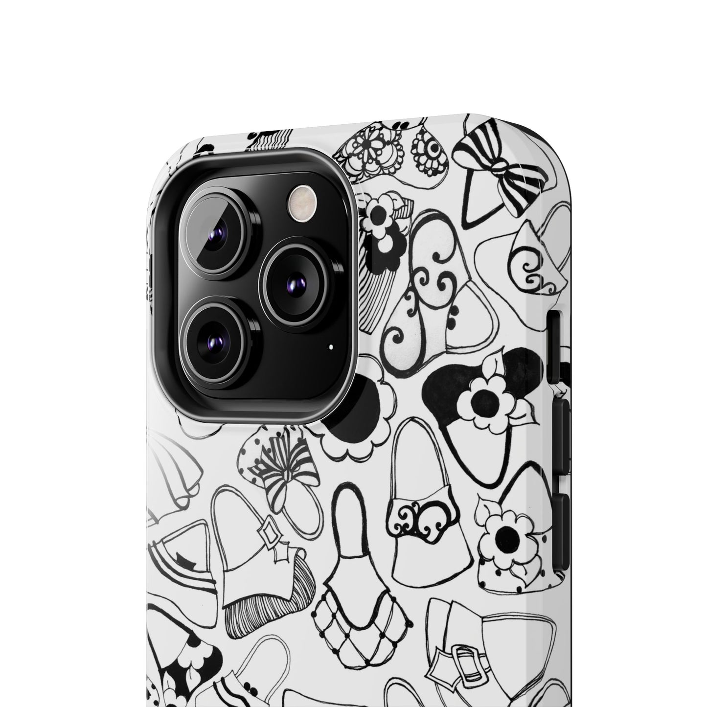 Handbags White / Black Phone Case