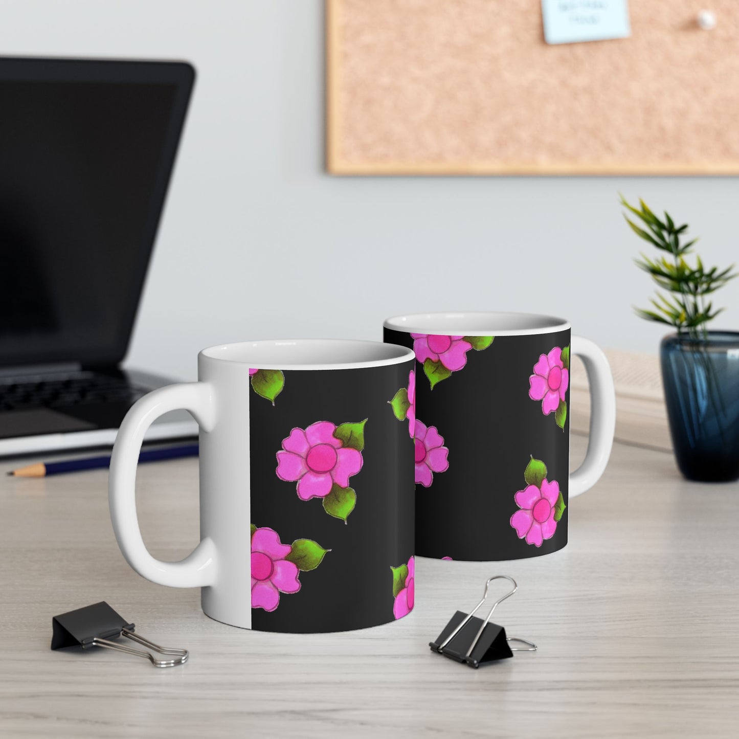 Daisies Cerise Cup