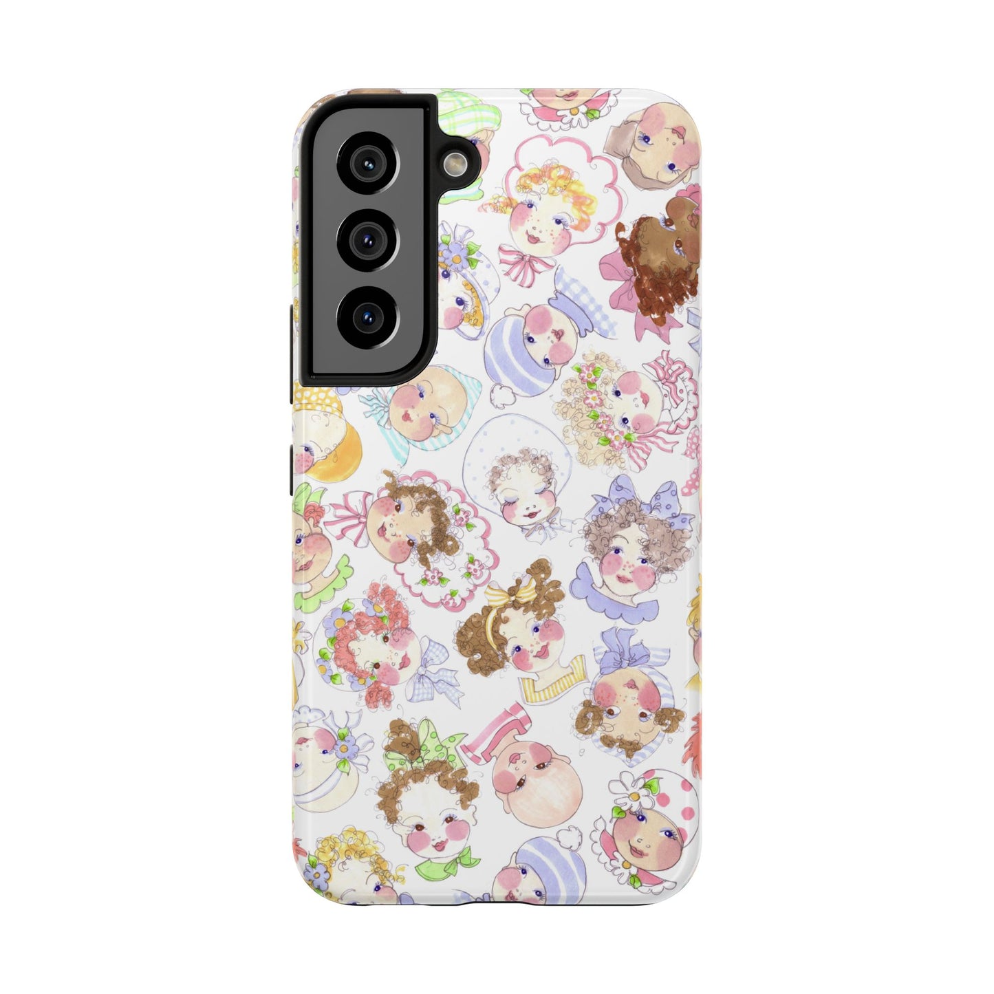 Baby Face Fling White Phone Case