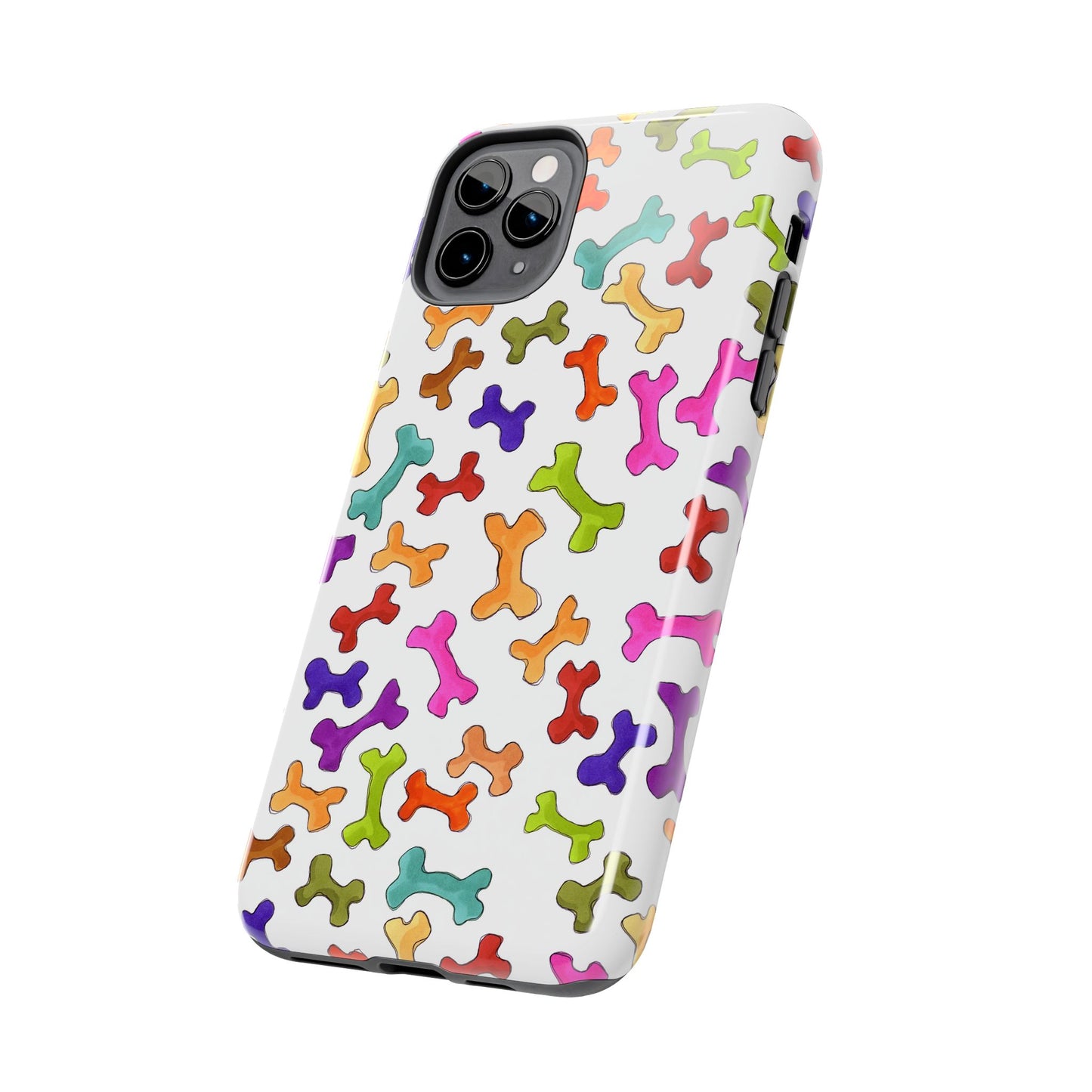 Happy Bones White Phone Case