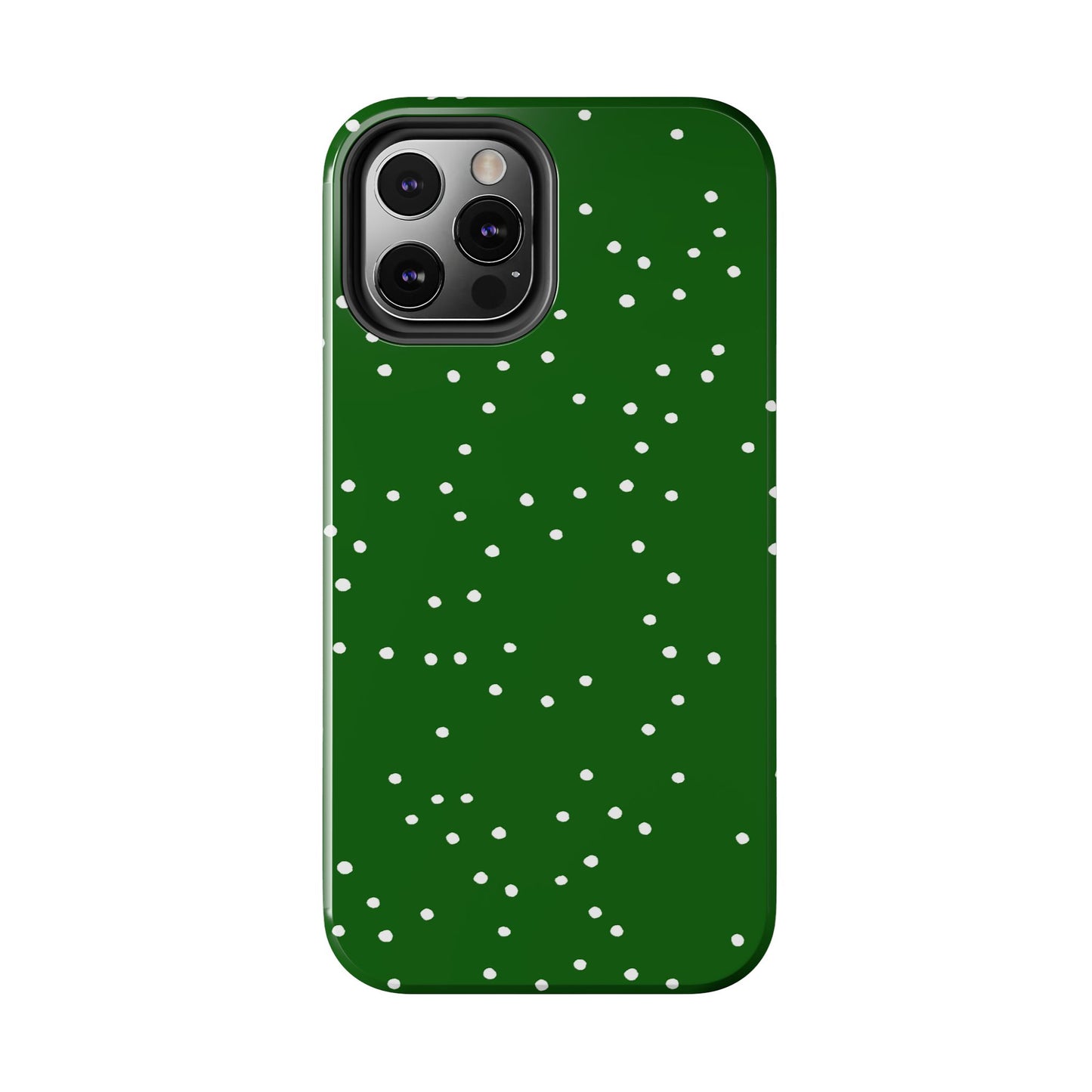Dinky Dots Green / White Phone Case