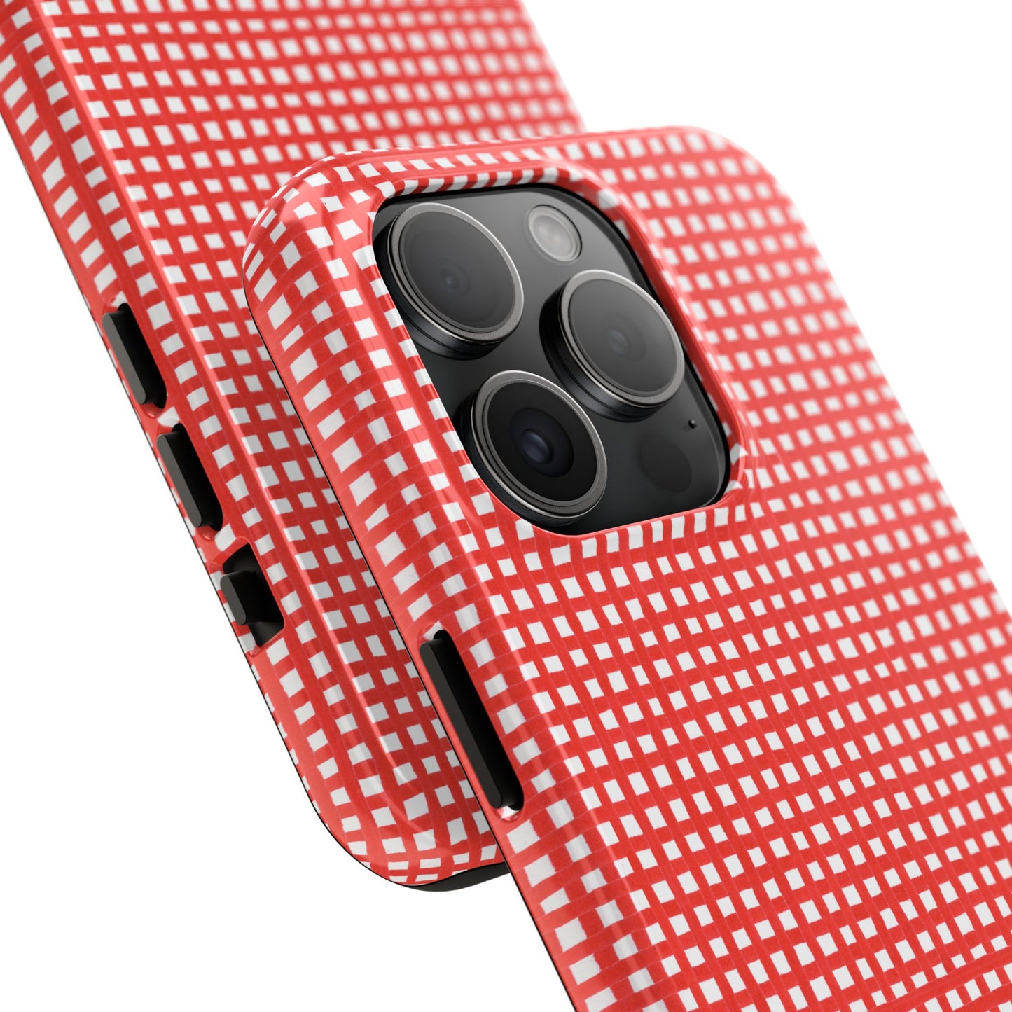 Chipper Check Red Phone Case