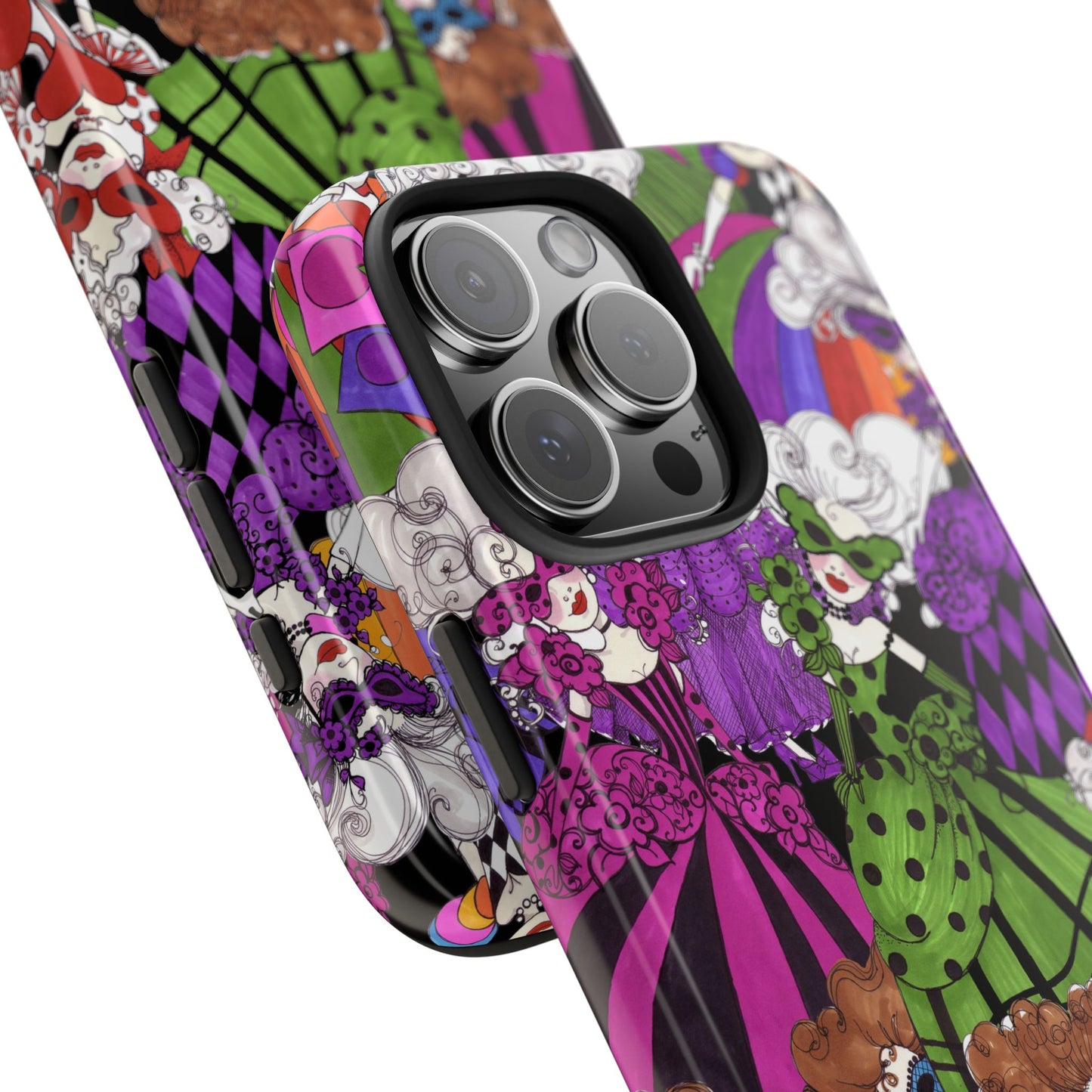 Crowded Dance Floor Black Phone Case