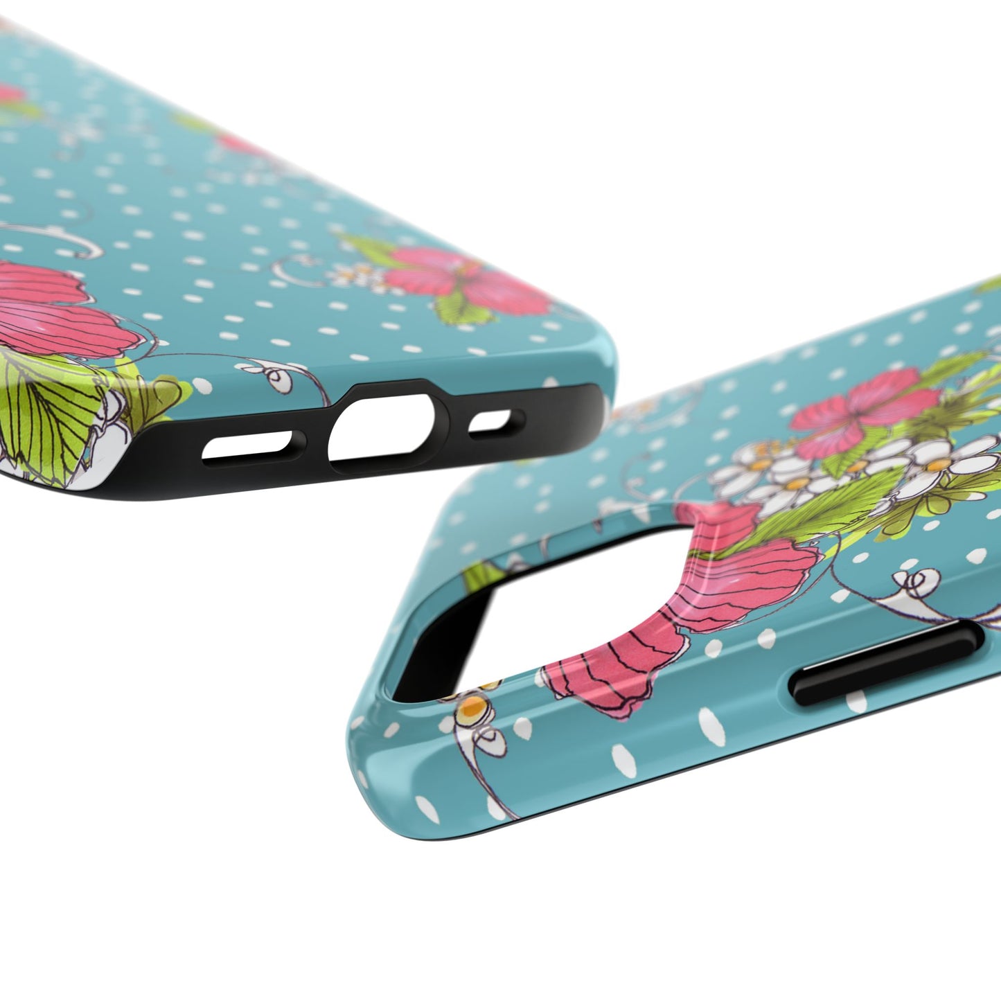 Lady Luau Turquoise Phone Case