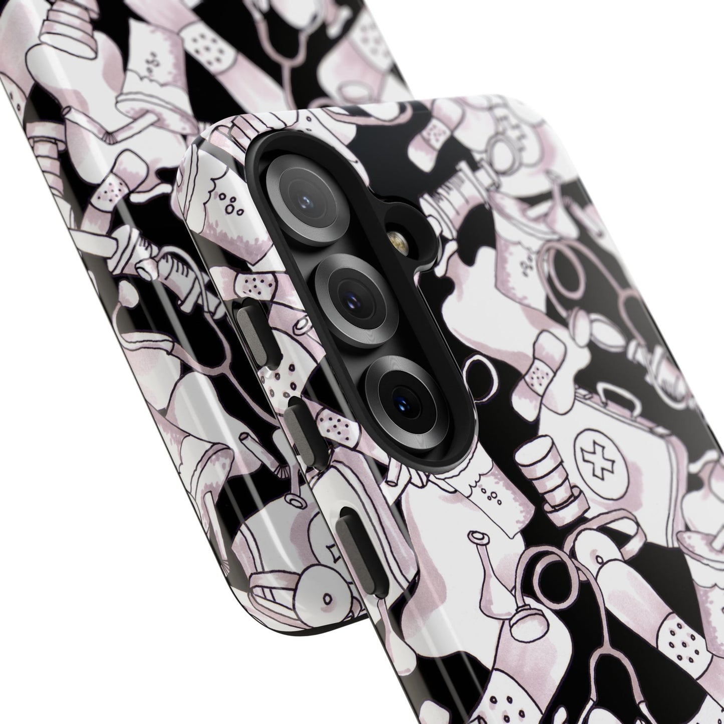 Med Stuff Black Phone Case