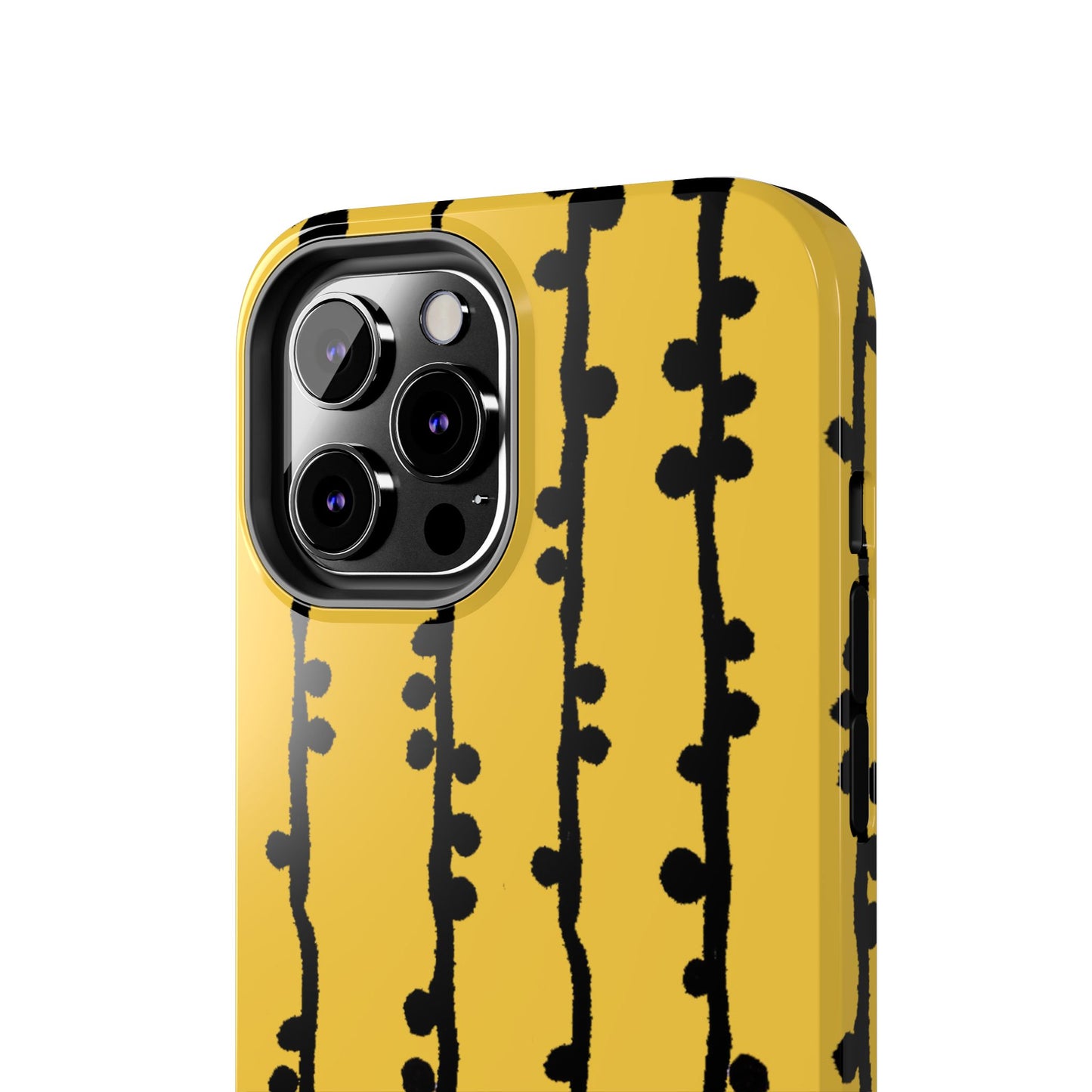 Loopy Stripe Yellow Phone Case