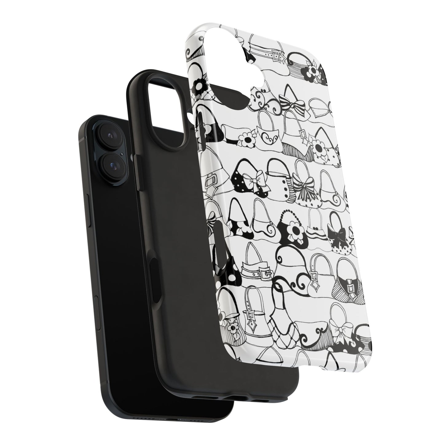 Purse Shelf White Phone Case