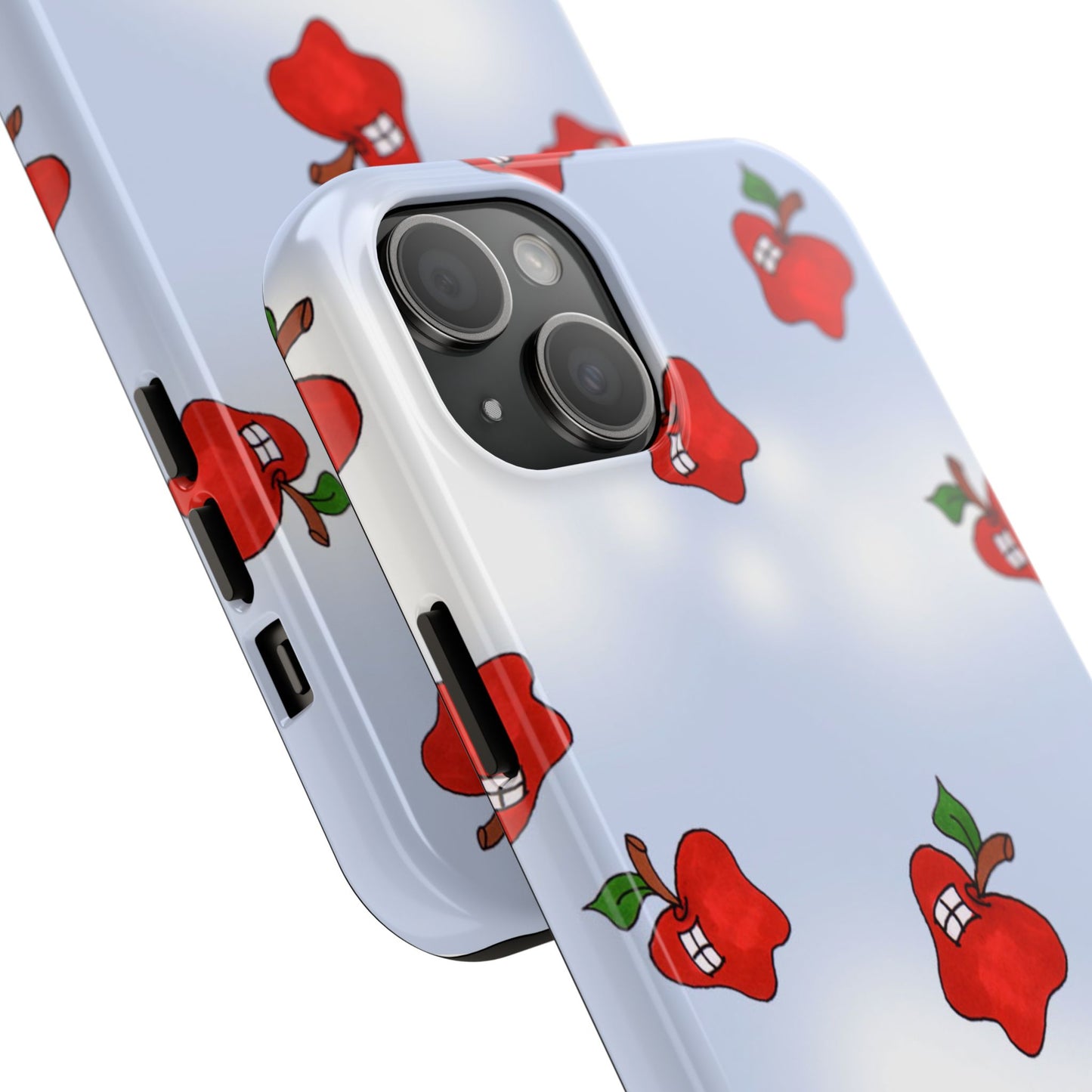 Flying Apples Blue Sky Phone Case