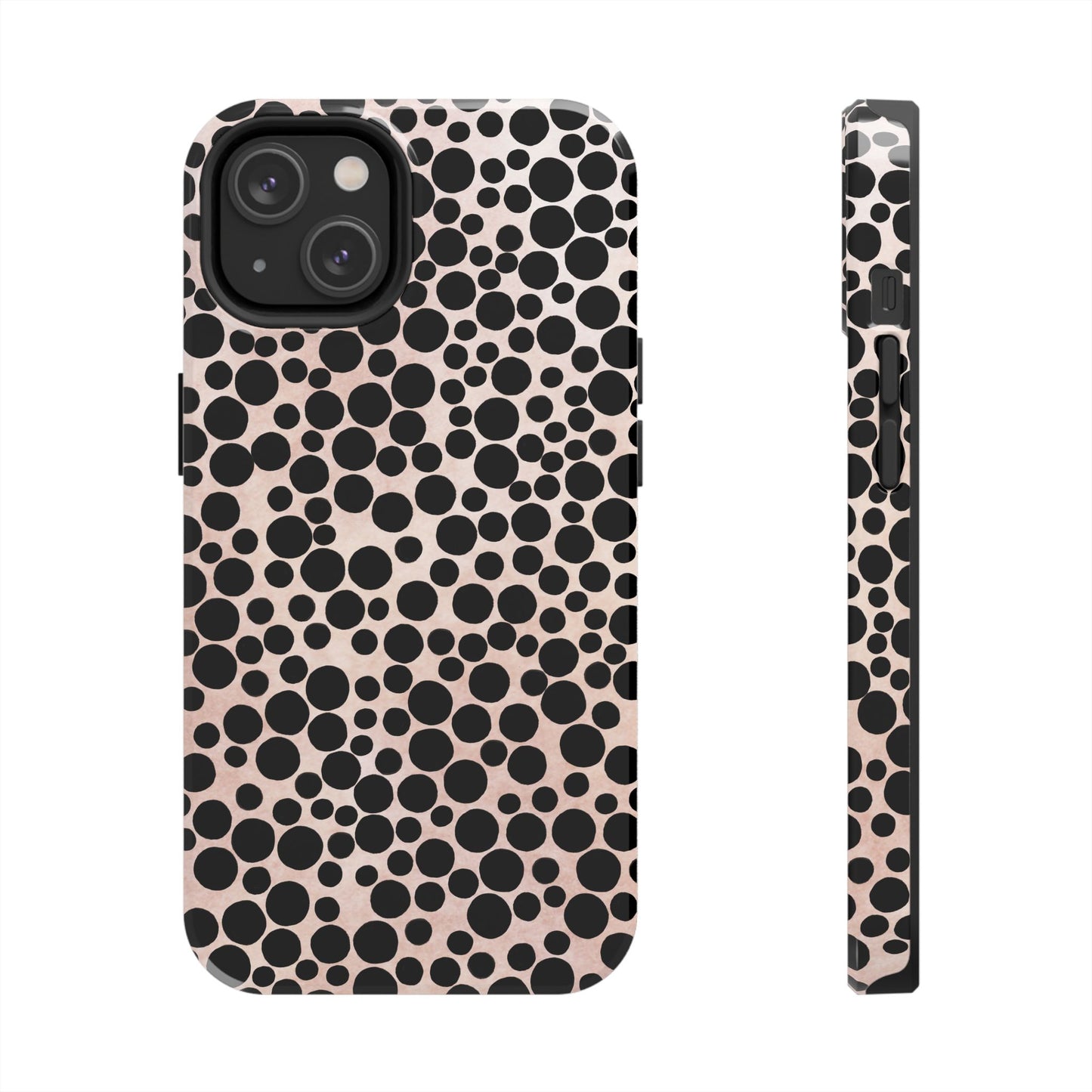 Felt Dots Pink Phone Case