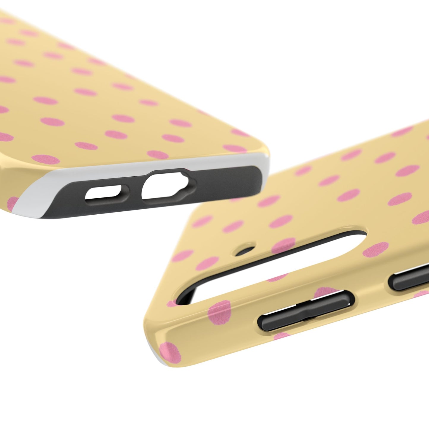 Medium Dots Sunshine / Pink Phone Case