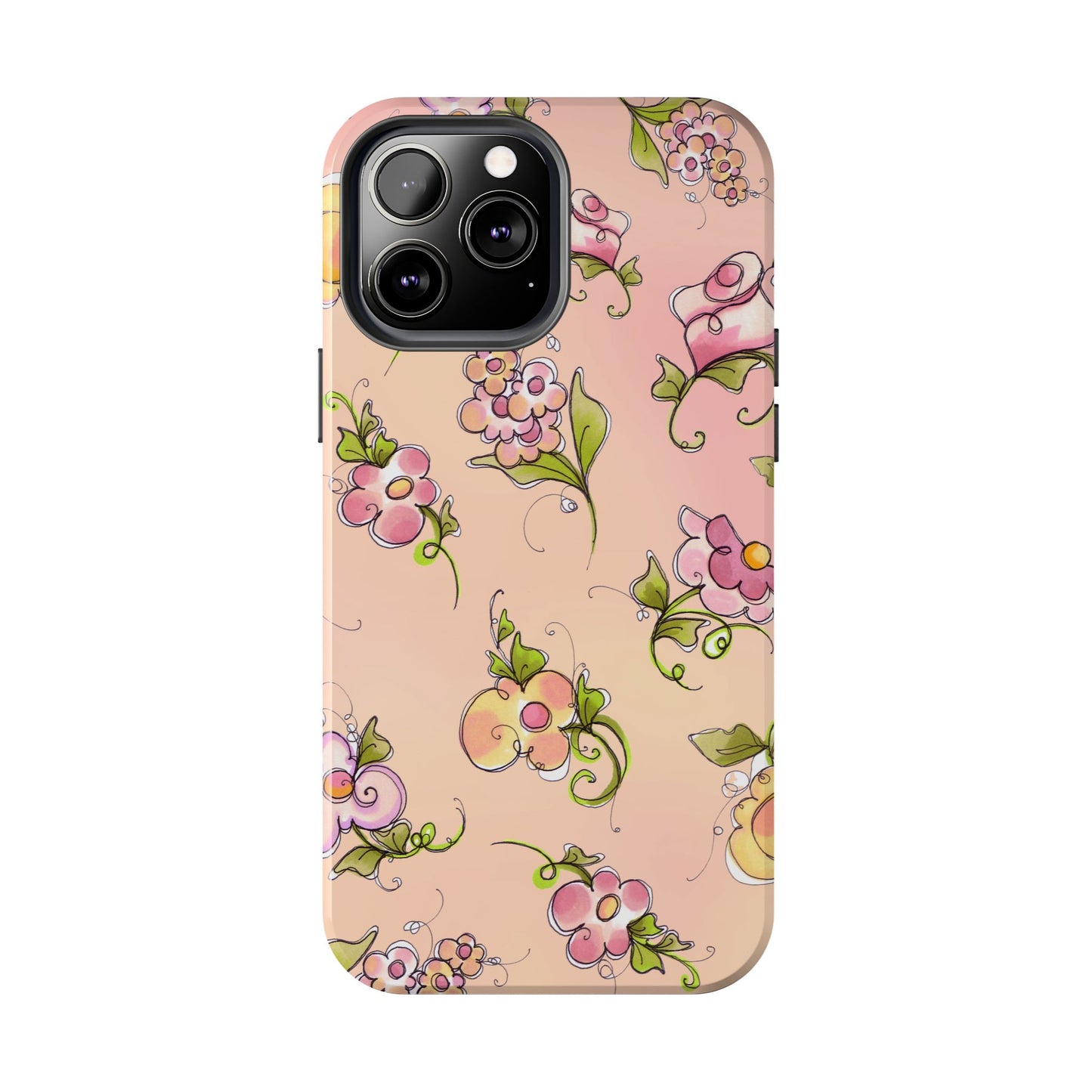 Flower Toss Sunrise Phone Case