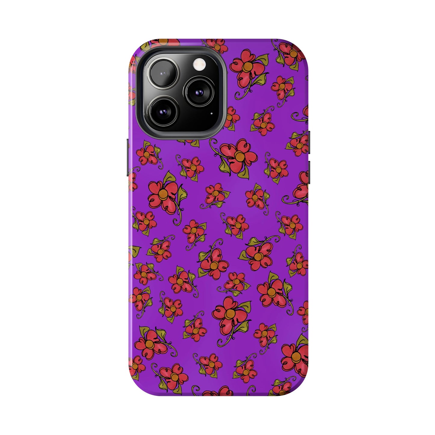 Daisy Caper Purple Phone Case
