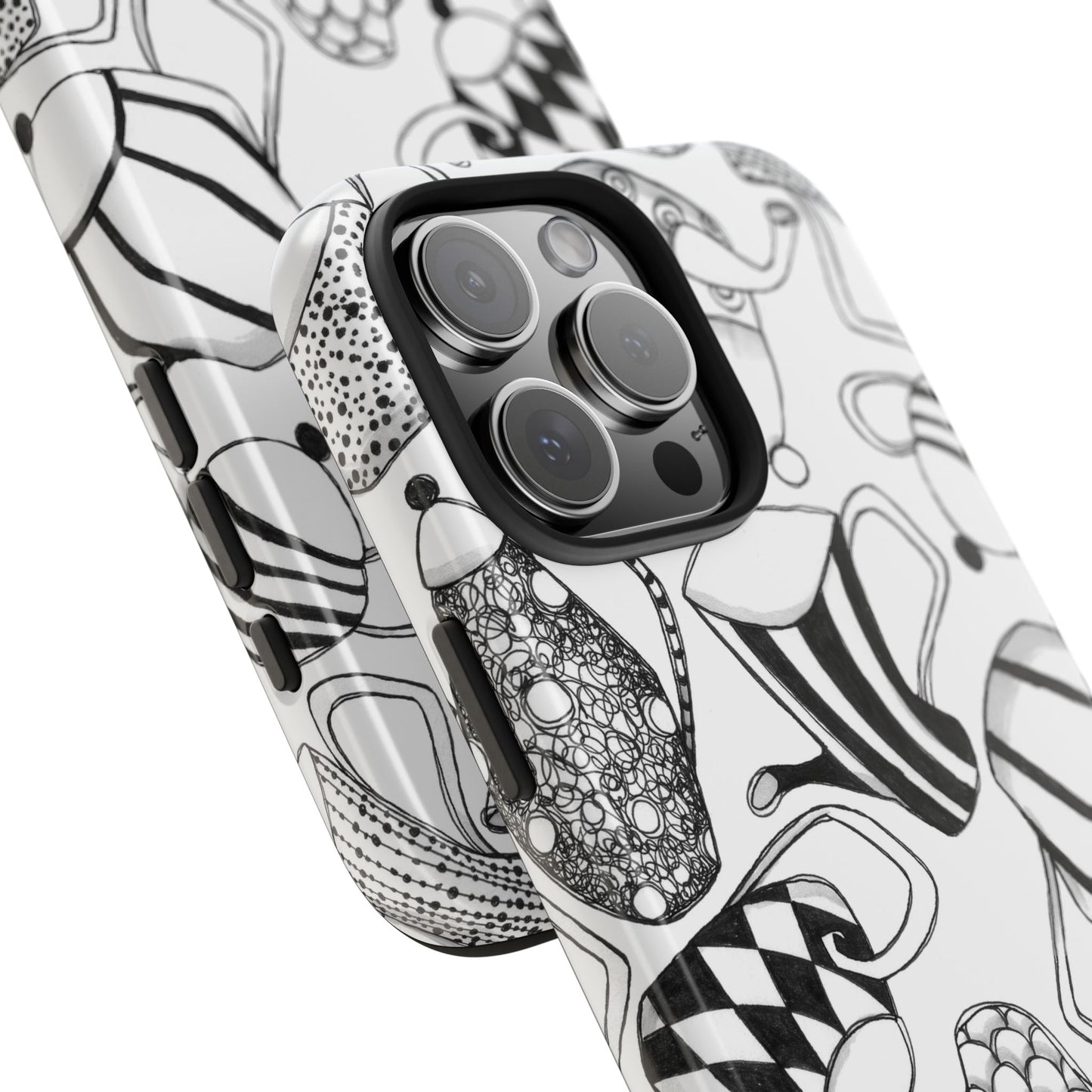 Coffee, Tea Anyone? White Phone Case