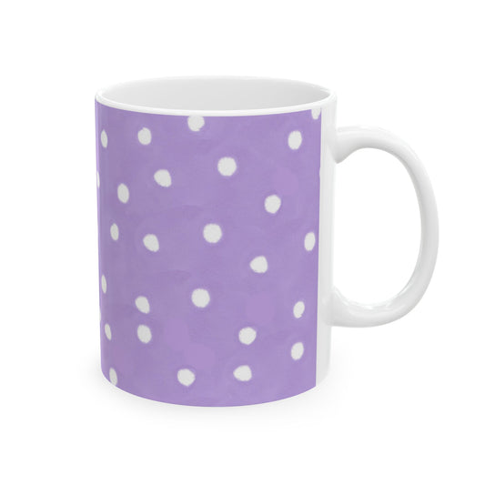 Space Dots Lilac Cup