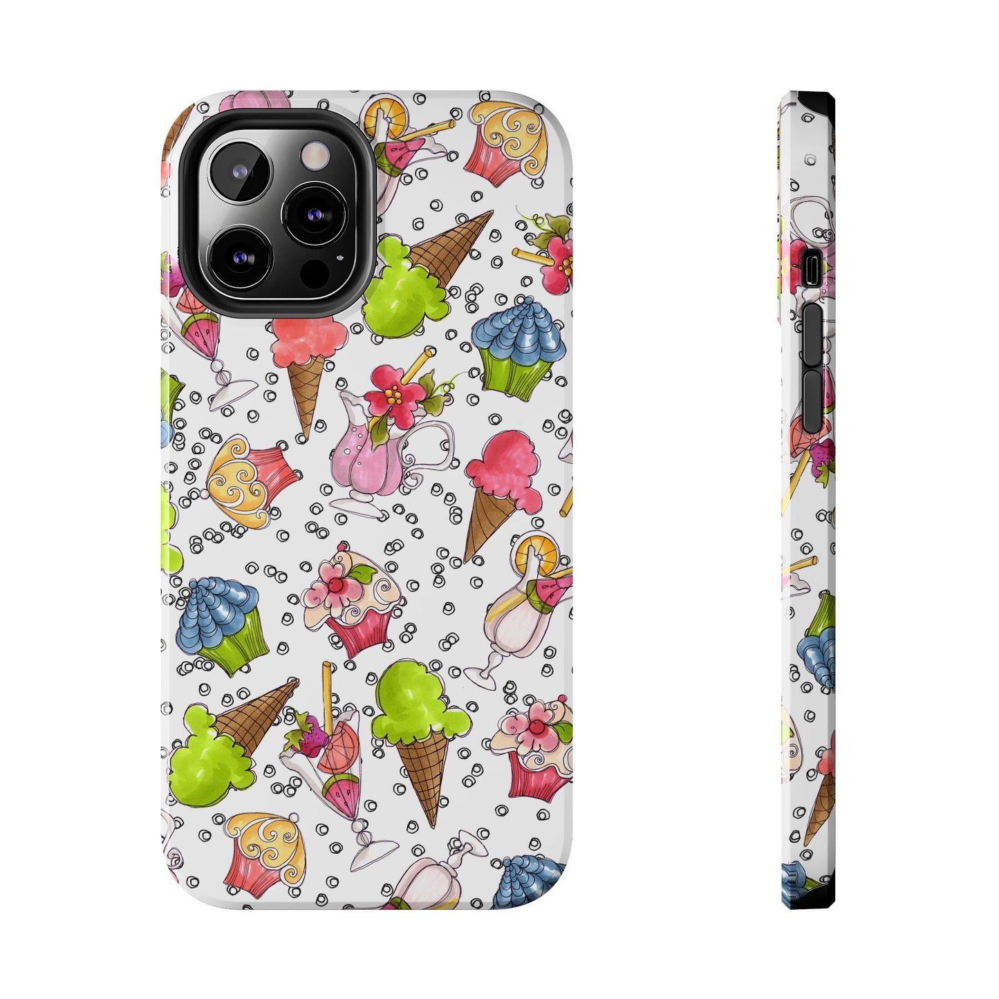 Resort Food White Phone Case