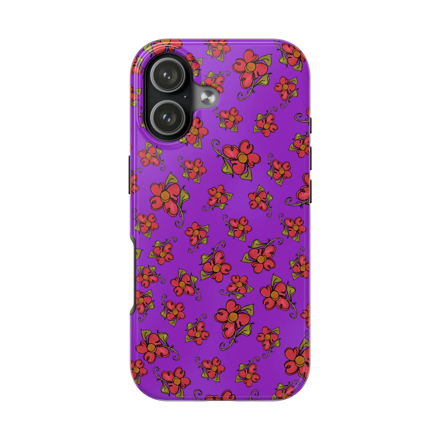 Daisy Caper Purple Phone Case