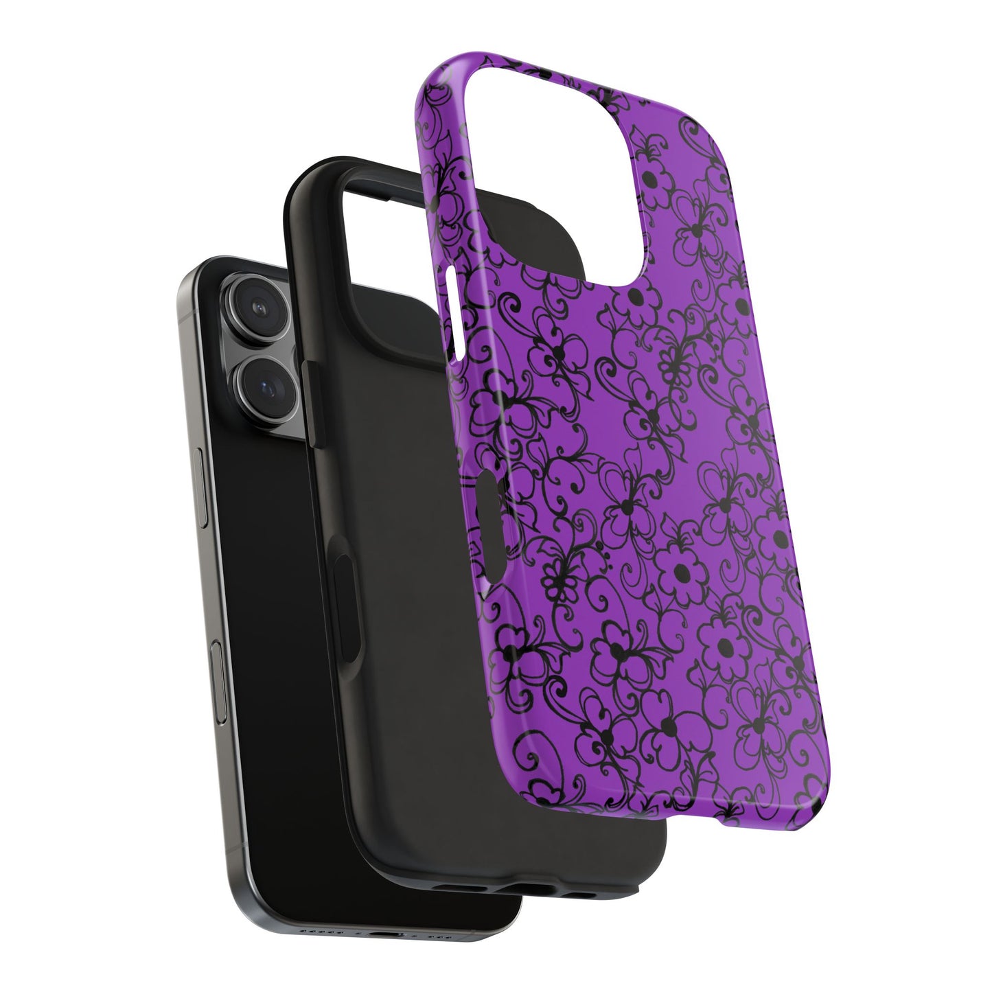 Daisy Jungle Purple Phone Case
