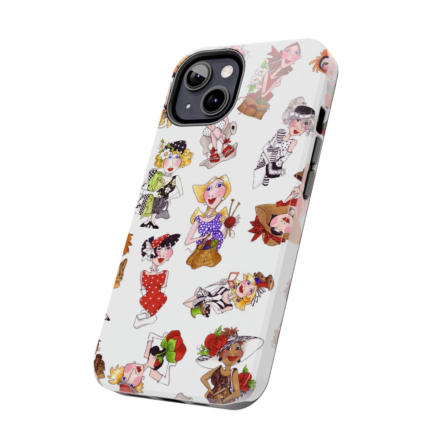 Creative Toss White Phone Case
