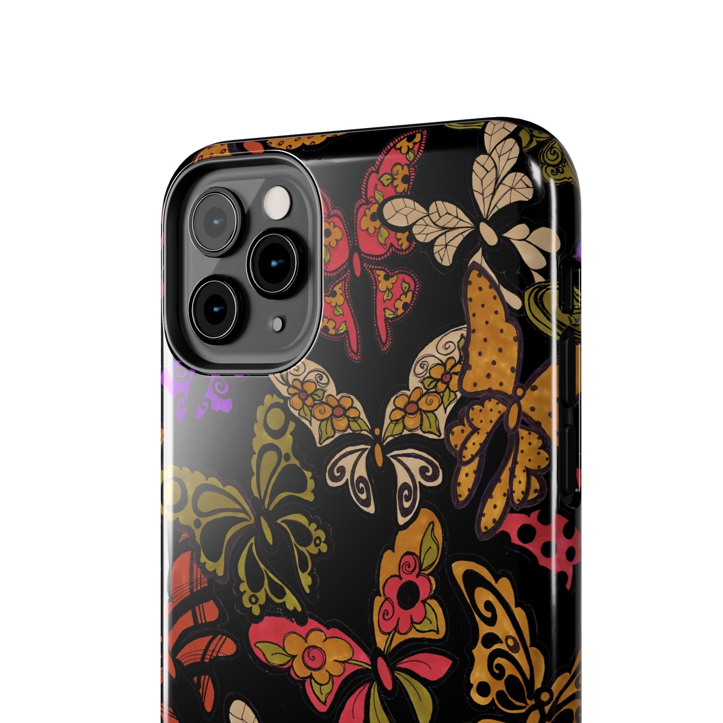 Flighty Black Phone Case