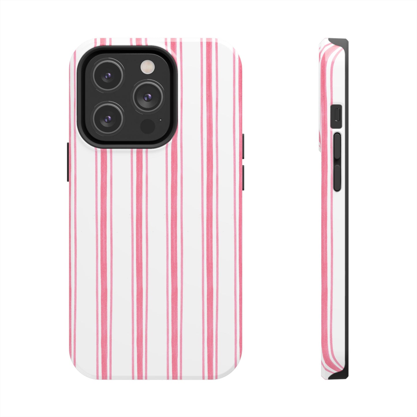Awning Stripe Pink Phone Case