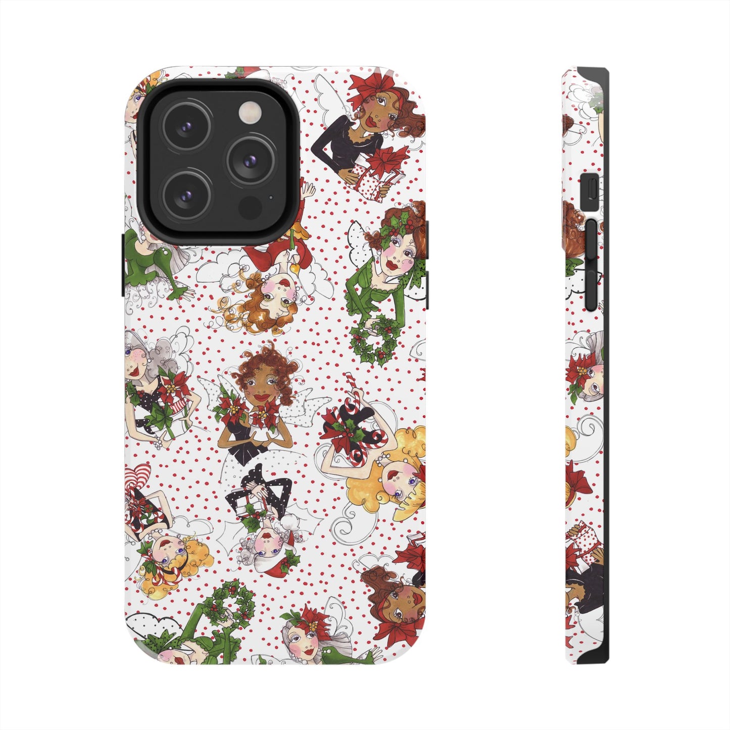 Fairy Toss White / Red Phone Case