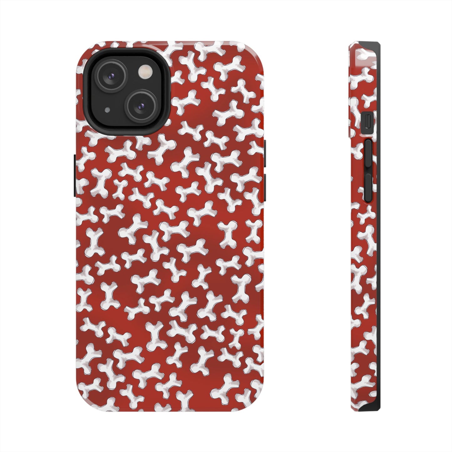 Bones a Lot Red Phone Case