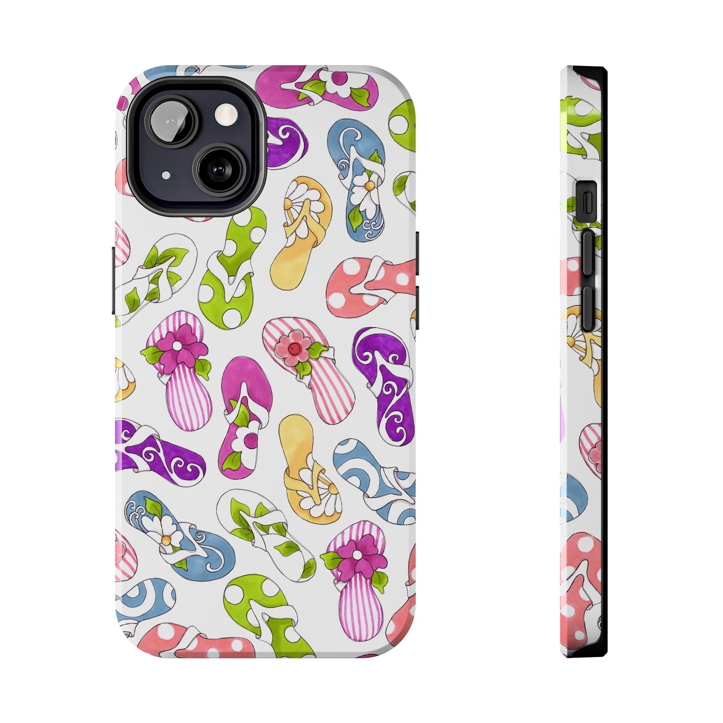 Flip Flops White Phone Case