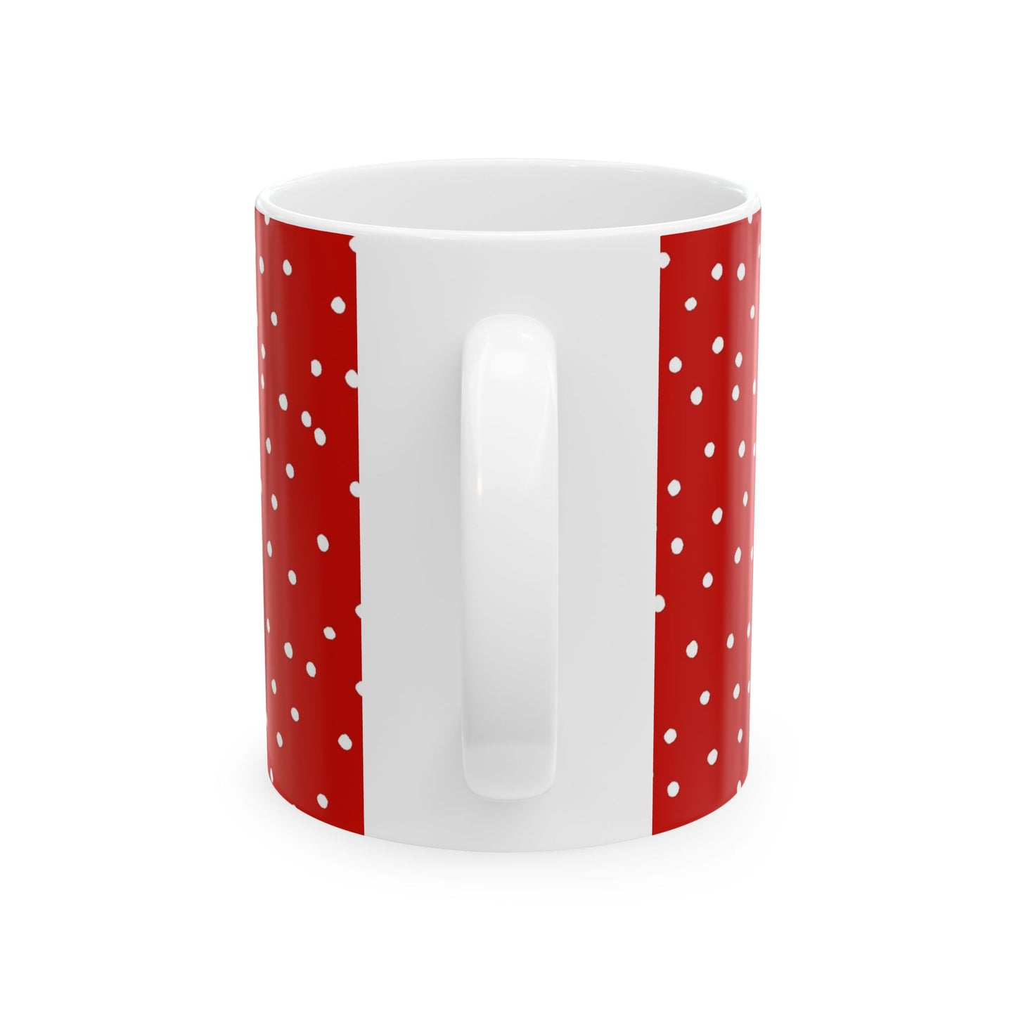 Dinky Dots Red / White Cup