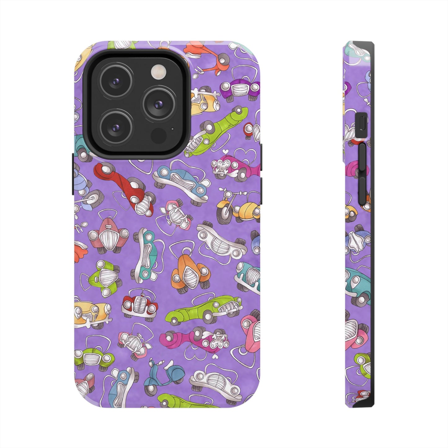 Pile Up Purple Phone Case