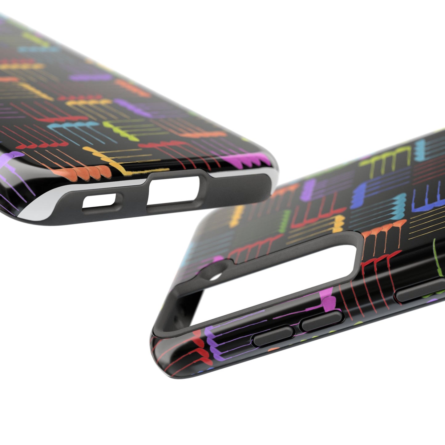 Club Weave Black Phone Case