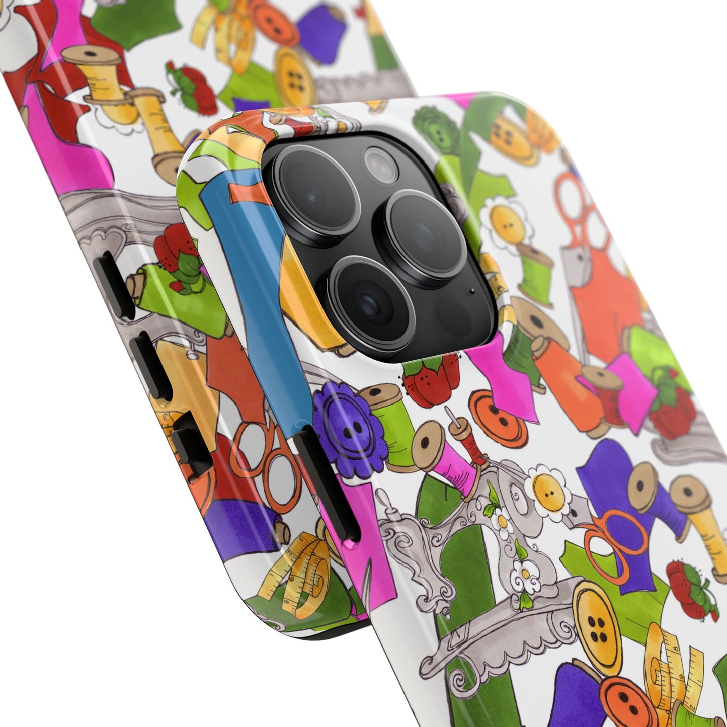 Kaleidasew White Phone Case