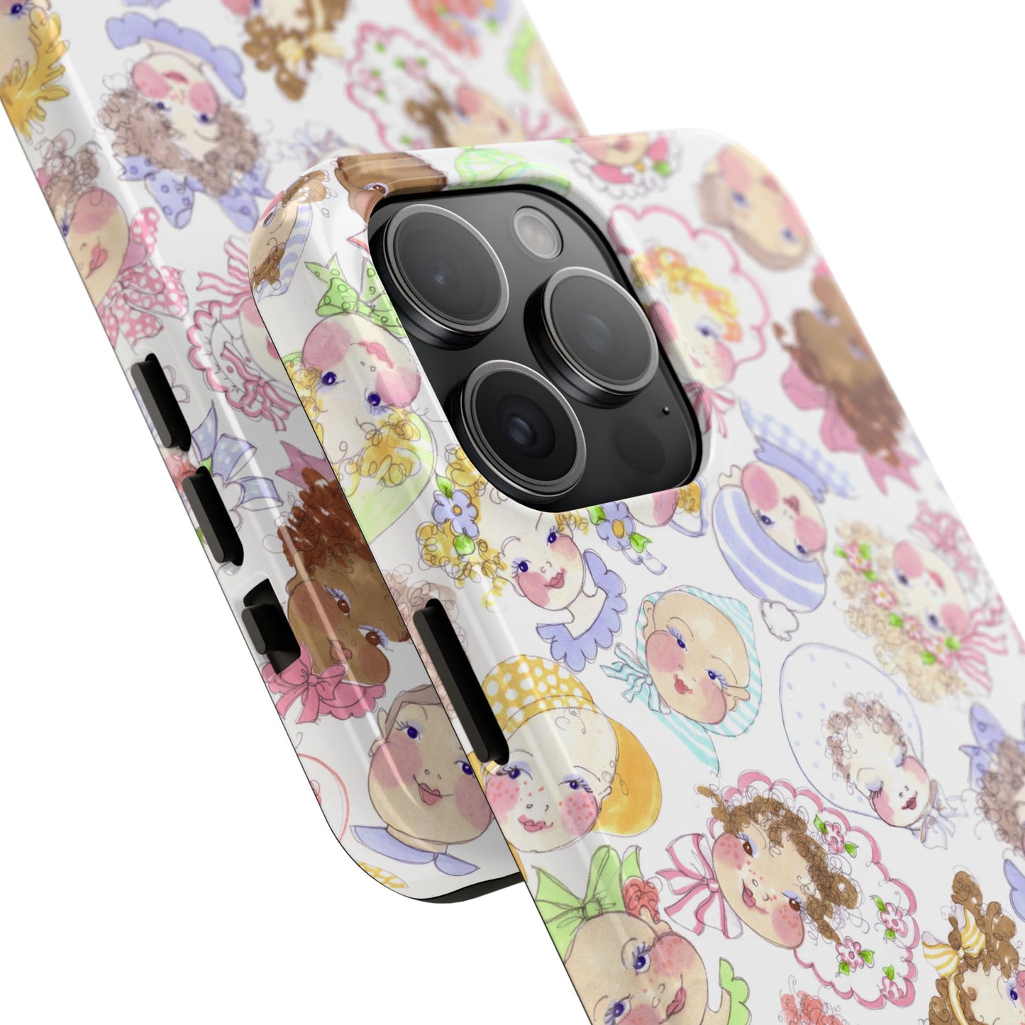 Baby Face Fling White Phone Case