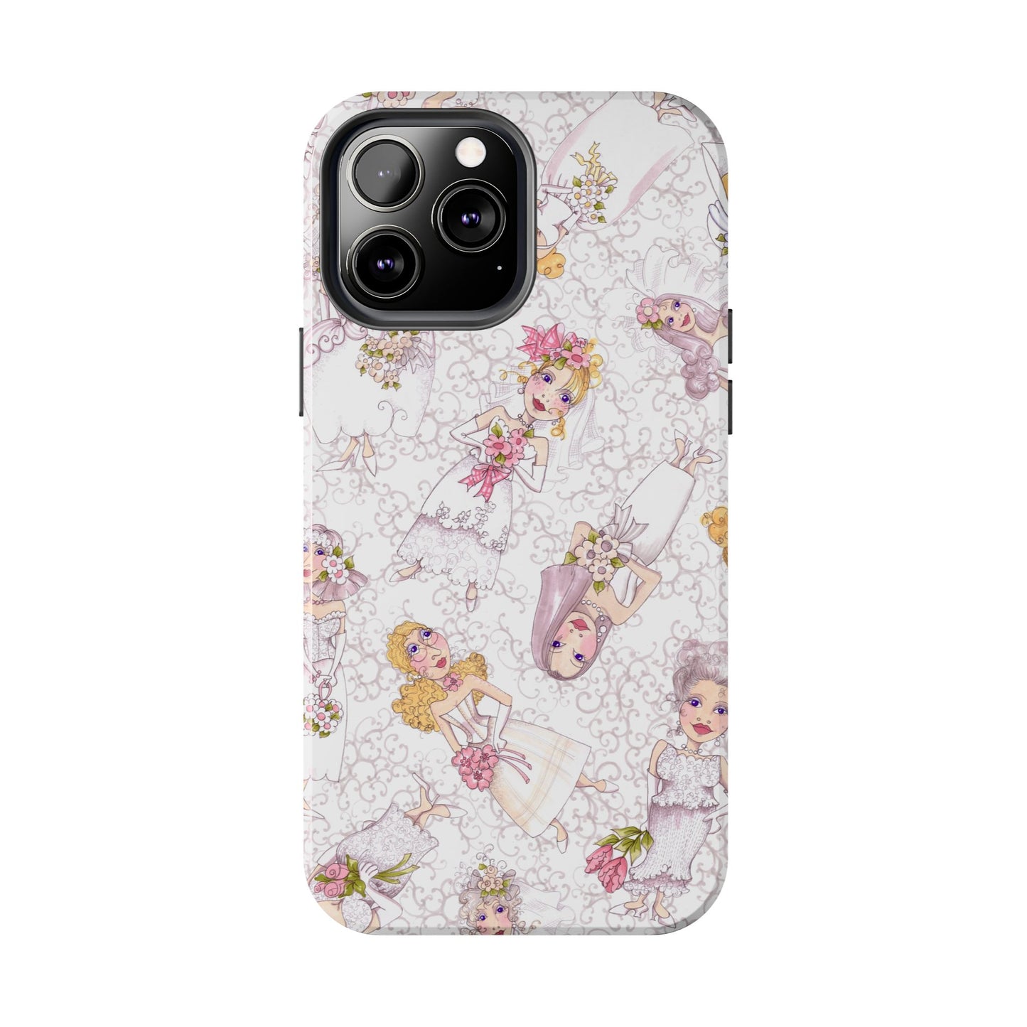 Bridal Scroll Phone Case