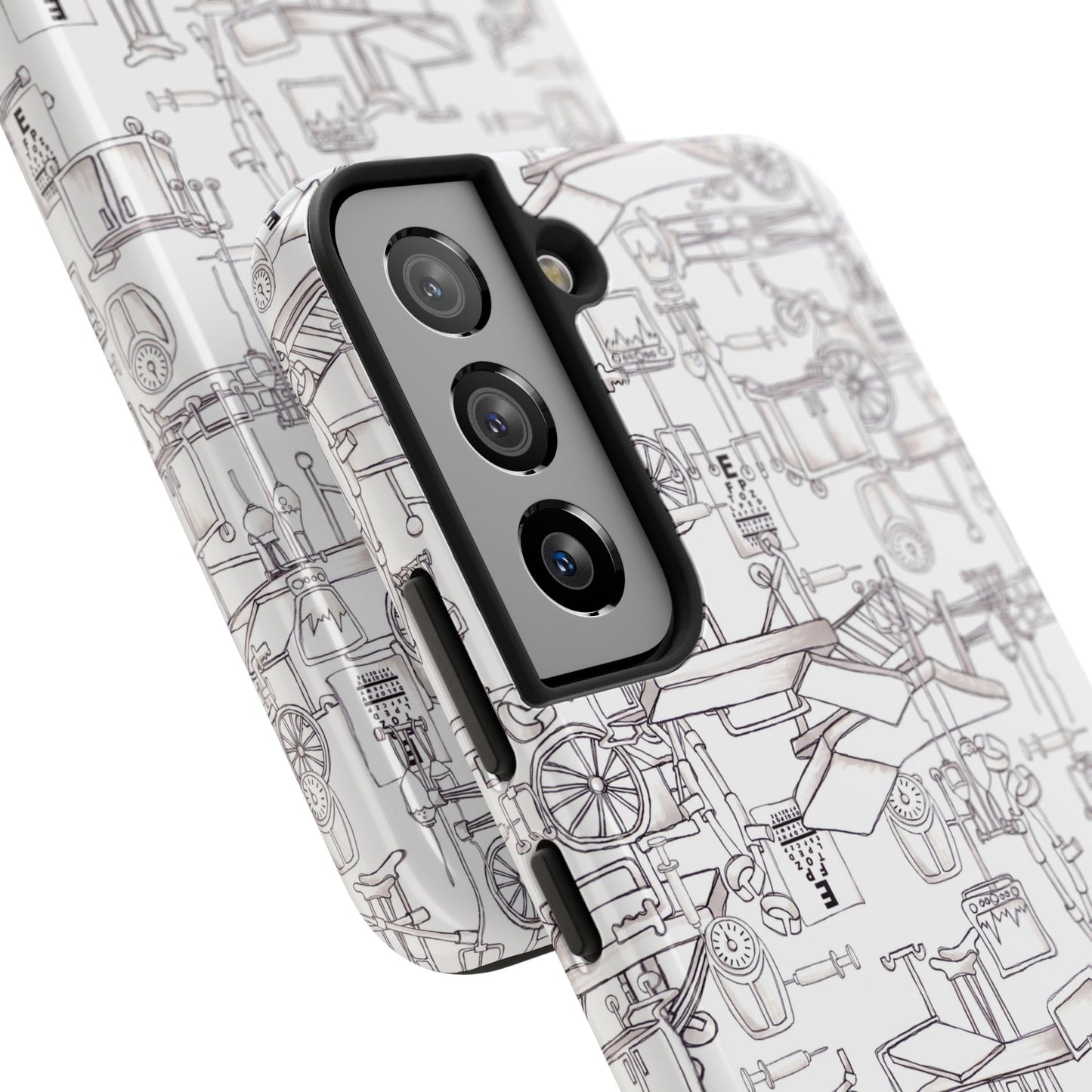 Essentials White / White Phone Case