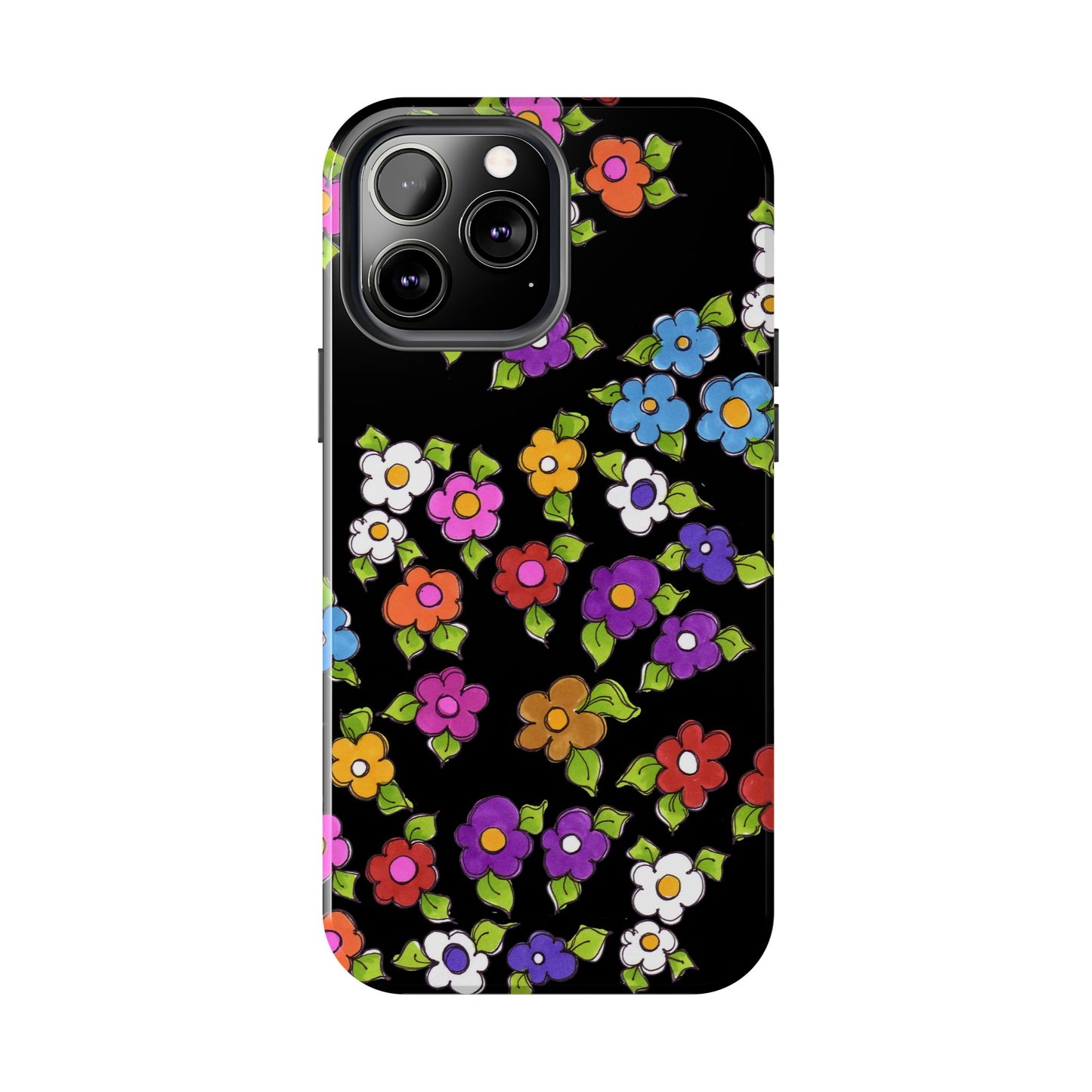 Fancy Dog Daisies Phone Case