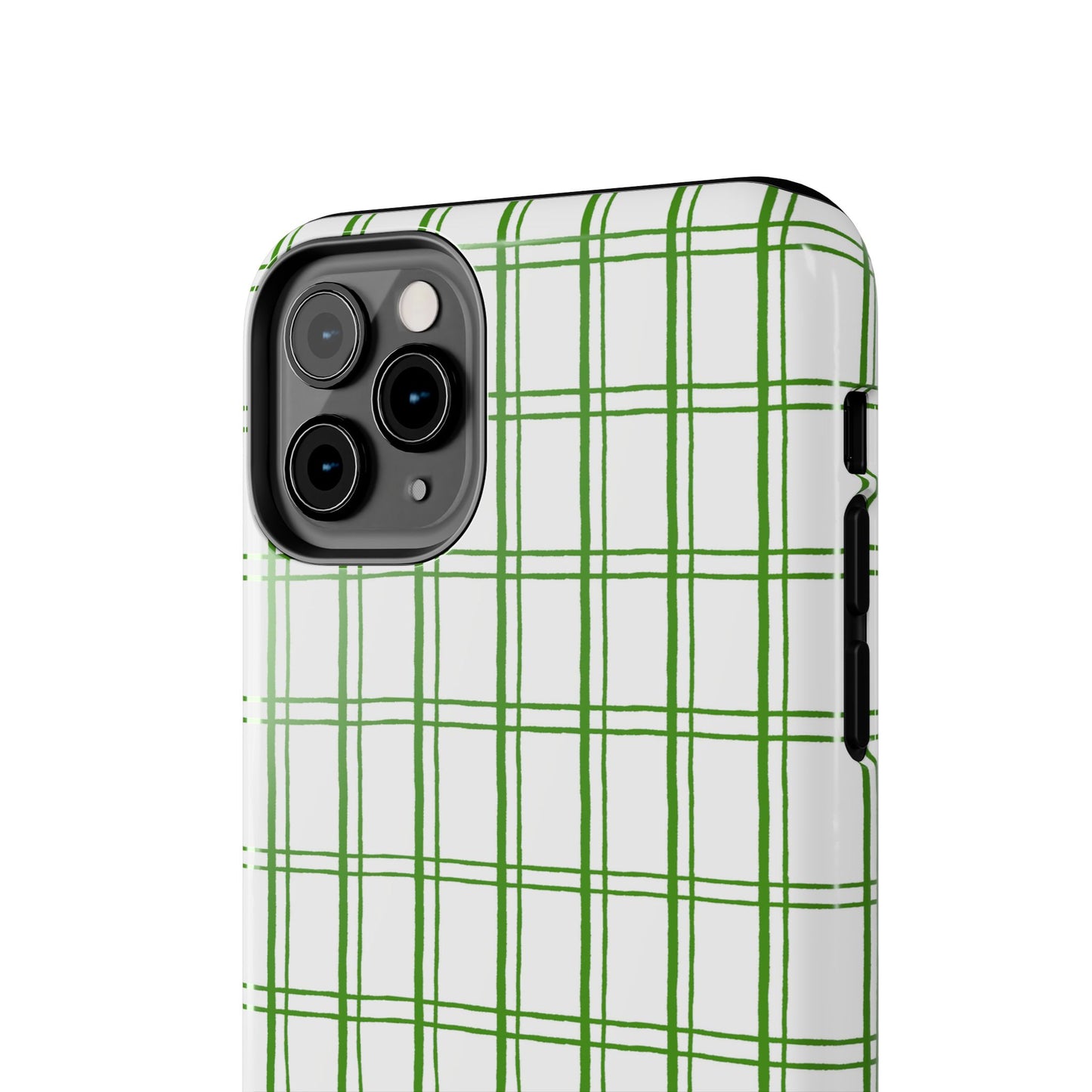 Kitchen Plaid White / Green Phone Case