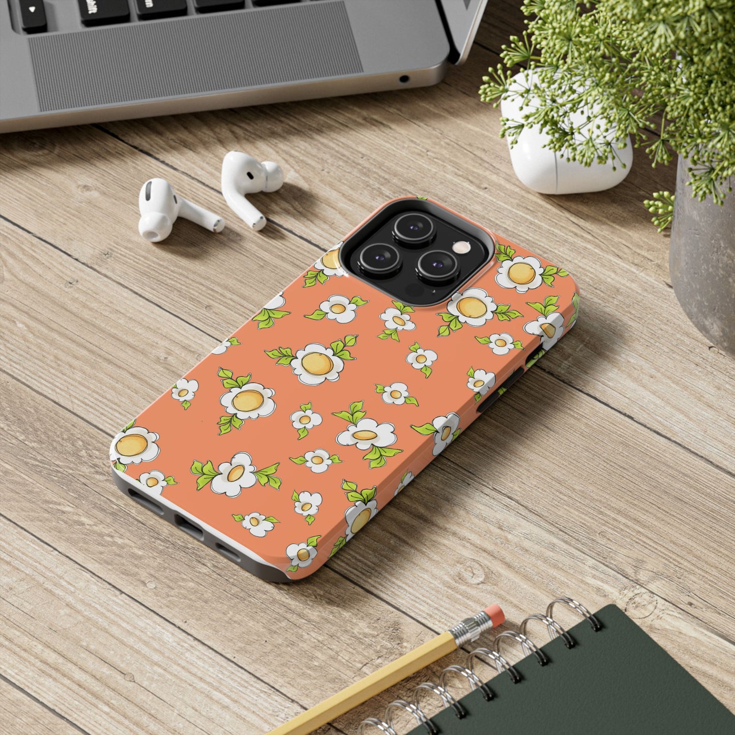 Daisy Love Orange Phone Case