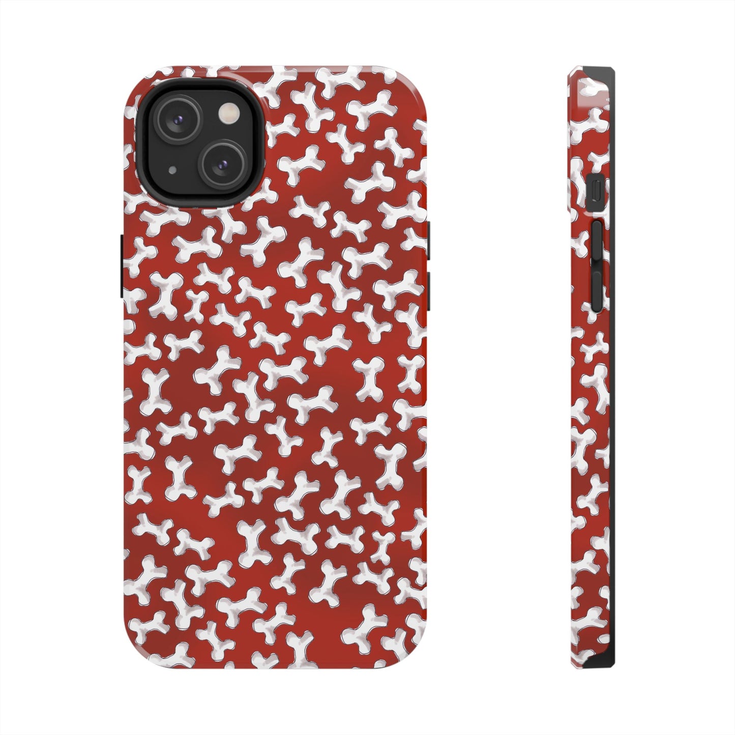 Bones a Lot Red Phone Case