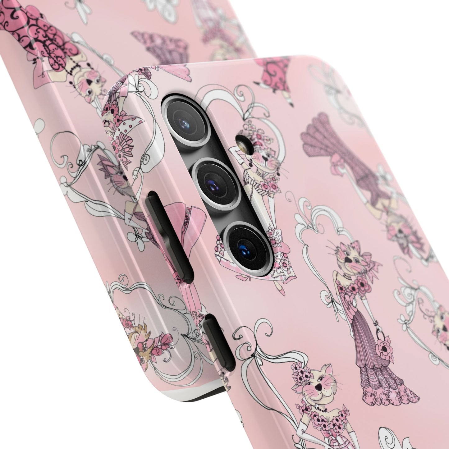 Lady Cats Tossed Phone Case